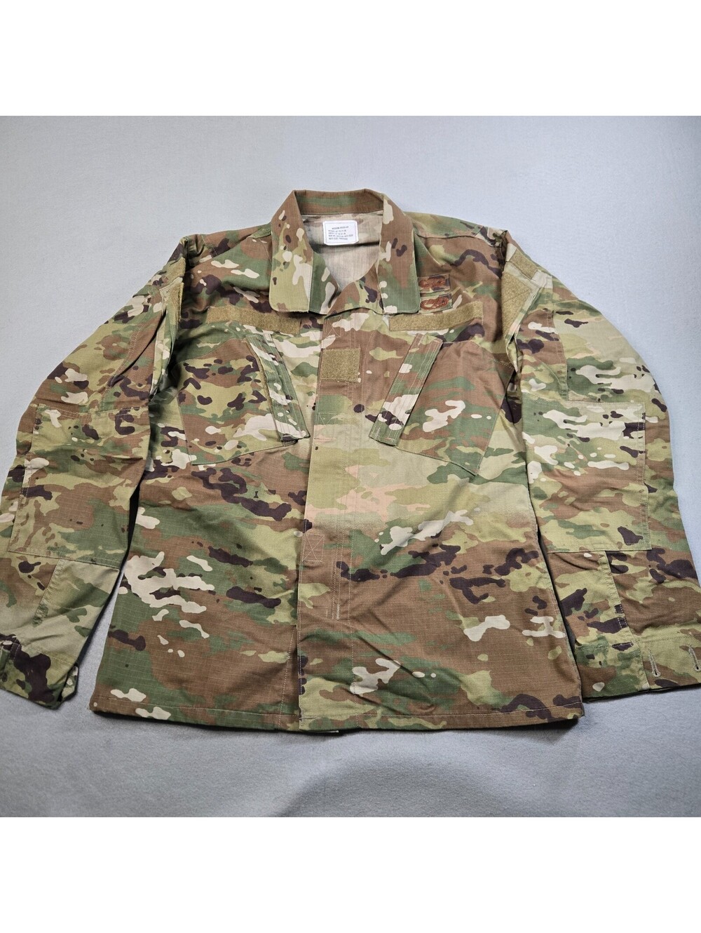 US Military ACU OCP Camouflage Jacket Unisex Medium Regular Combat Top Uniform